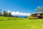 Tropical views of the island of Lanai in the distance